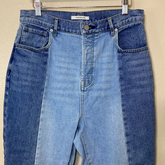 PacSun - Multi Wash High Rise Straight Leg Jeans - Picture 6 of 7